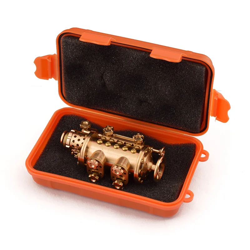 

Vintage Brass Lighter Steam Punk Submarine Retro Nostalgic Collection Oil Gasoline Cigarette Lighter 90*42mm 190g