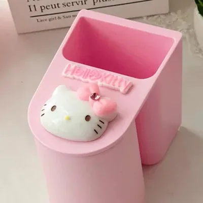 Бесшовный держатель зубной щетки Hello Kitty магнитная присоска для | Багаж и сумки
