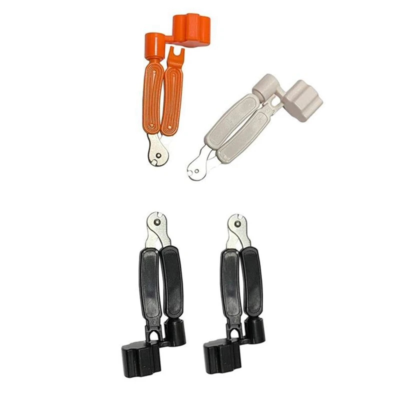 

4Pack Guitar String Winder - DIY Guitar Kit, Guitar Repair Kit, Guitar String Cutter 3 in 1 Guitar Maintenance Kit