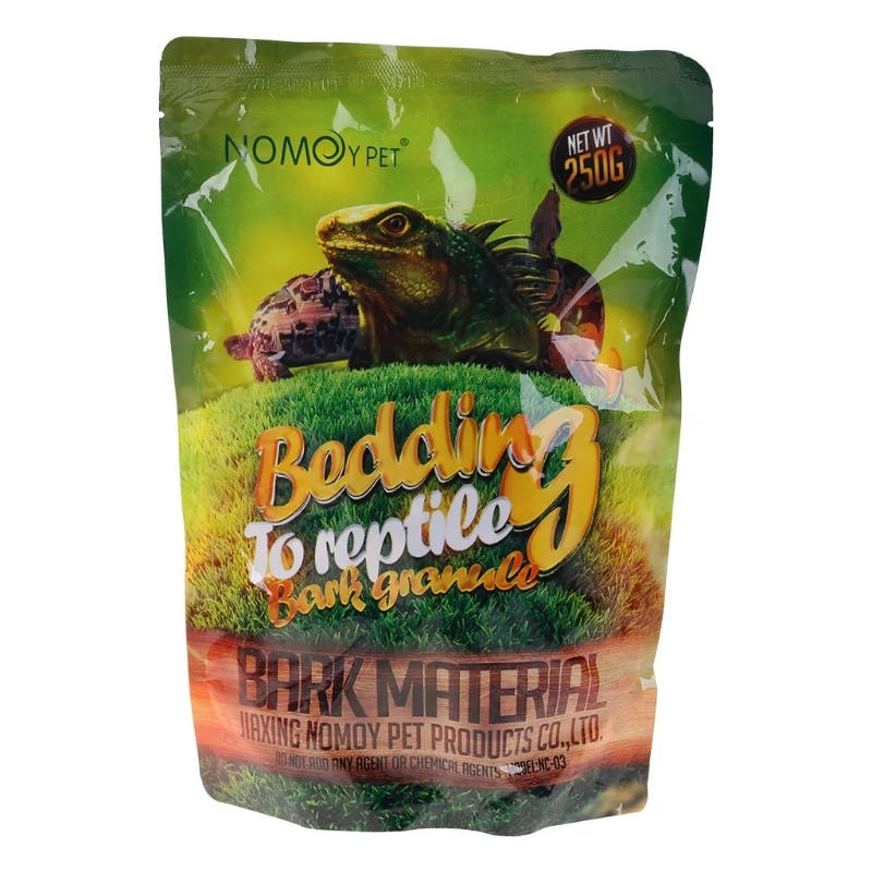 

Reptile Bark Chips Substrate for Reptiles 8.8oz Small Large Sized Particles Pine Chips Reptile Bedding for Lizard Turtle
