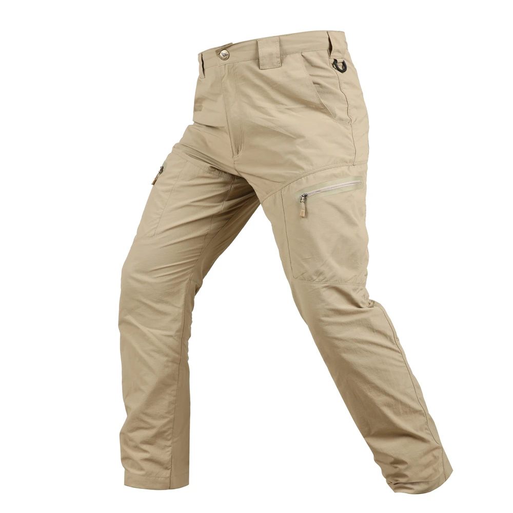 

Ripstop Waterproof Quick Dry Joggers Streetwear Duty Work Army Military Trousers Tactical Cargo Pants Men