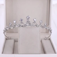 2019 hot sale zircon bridal crown hairbands fashion romantic bride wedding tiaras headbands princess party crowns headpieces