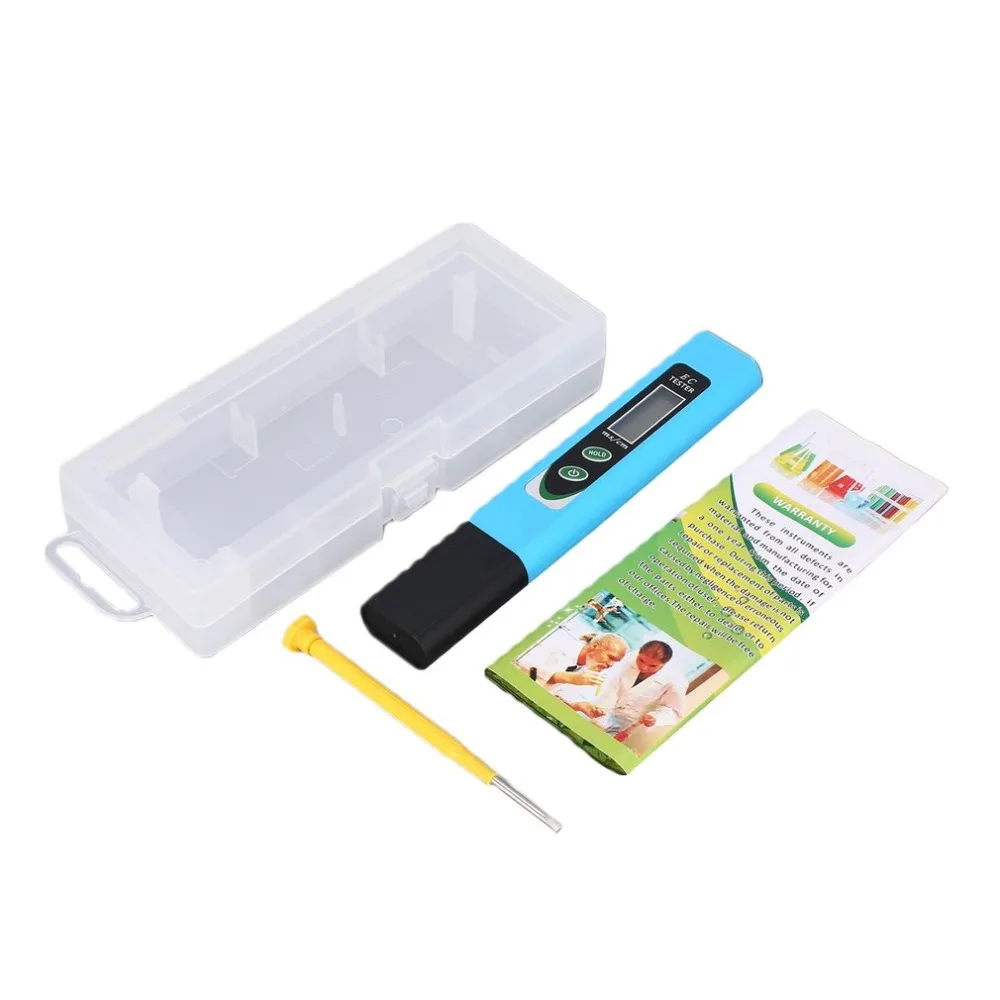 TDS EC метр тестер Портативный Ручка цифровой высокоточный фильтр для измерения