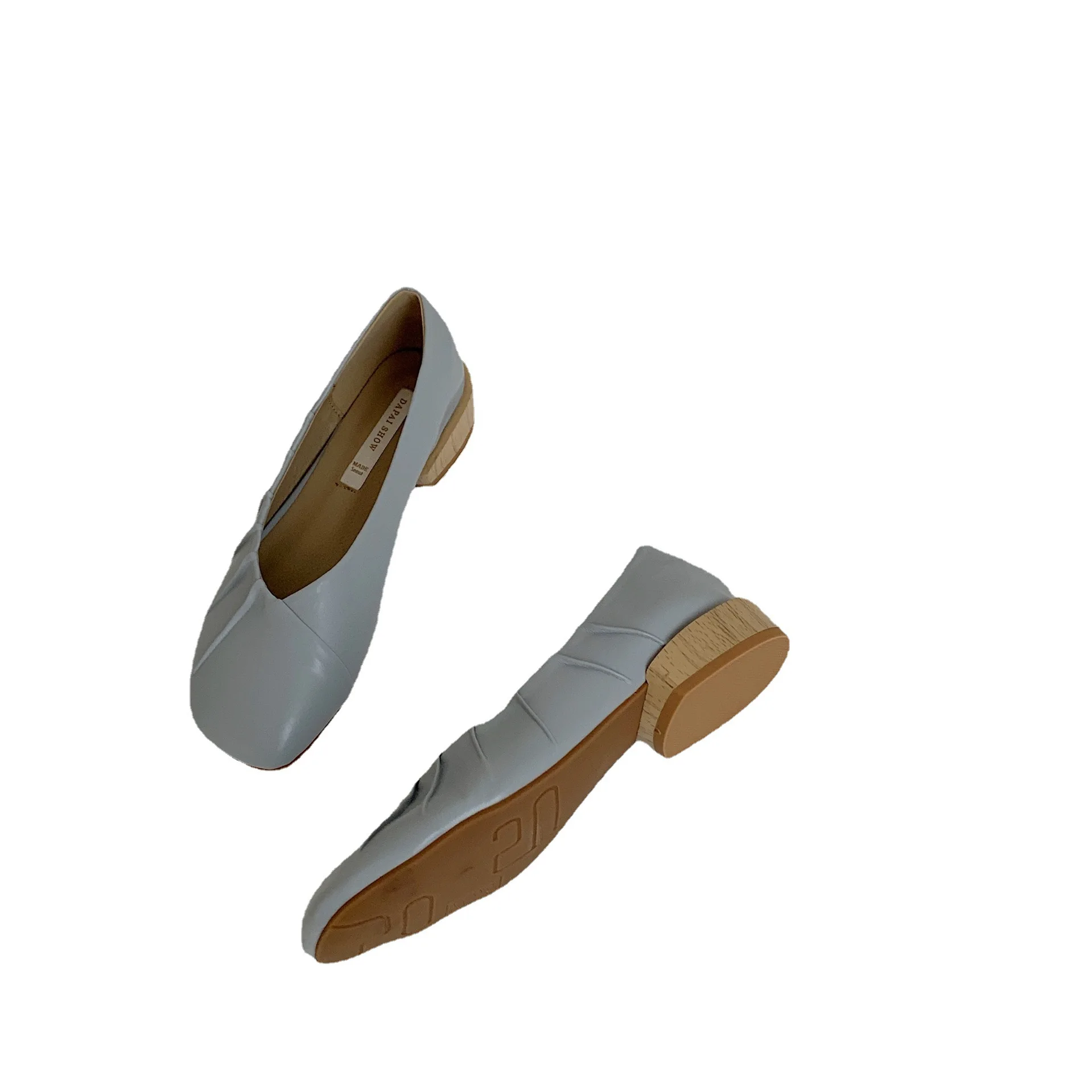 

Shoes Round Toe Female Footwear Clogs Platform Shallow Mouth Women's Heels Soft Casual Sneaker Dress Creepers Comfortable Grandm