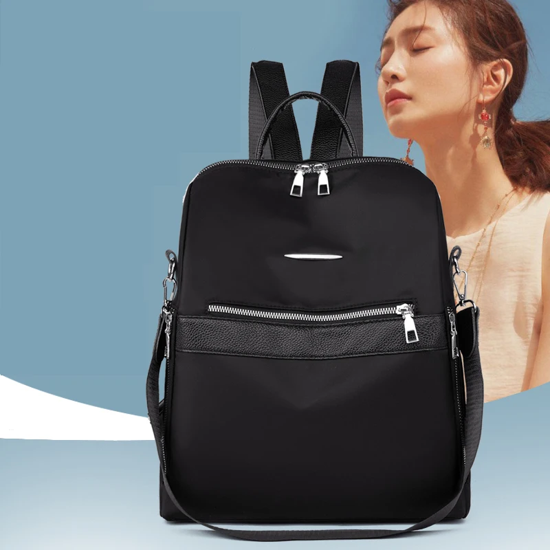 

Women Backpack for female Oxford school Bags lady Preppy Style book bag waterproof Large Capacity bagpack Girls Mochila Rucksack