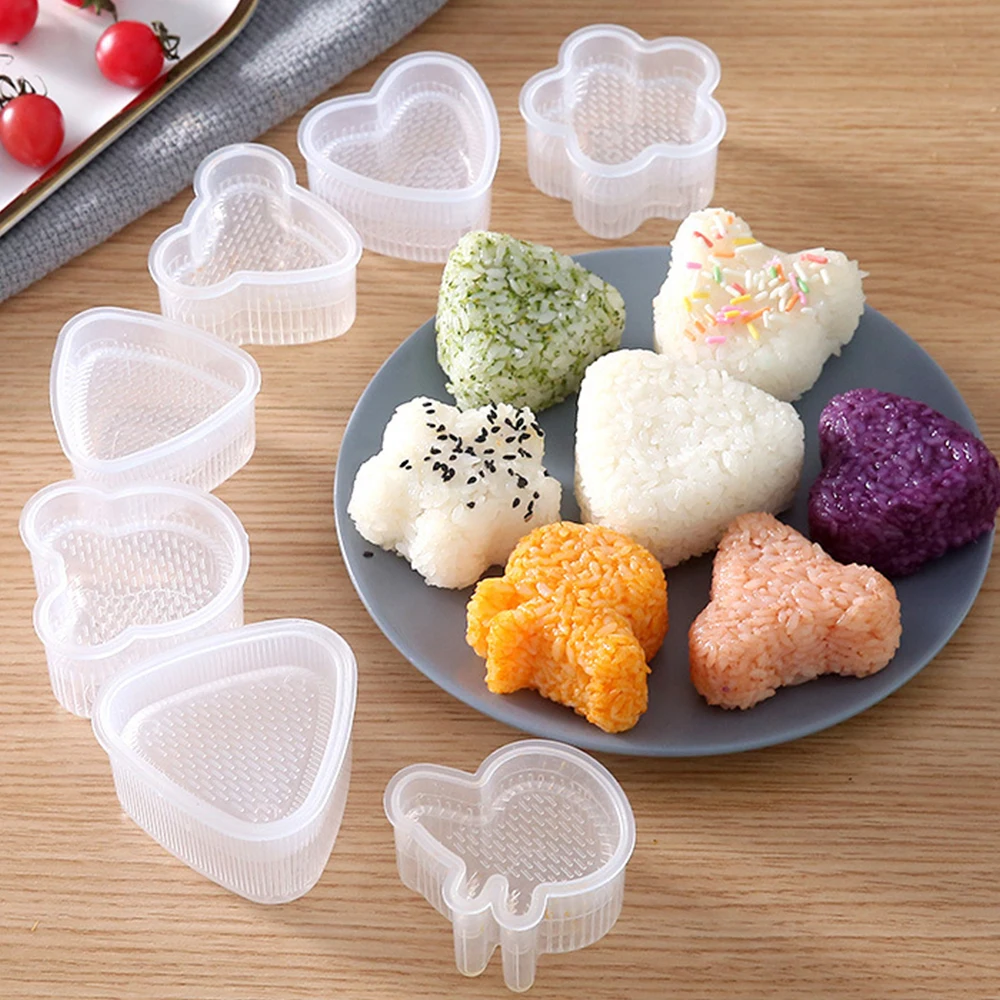 

Форма для суши, кухонные гаджеты, набор Onigiri для суши, рулонов, рисовых шариков, бэнто, пресс-форма, инструменты «сделай сам», кухонные аксесс...