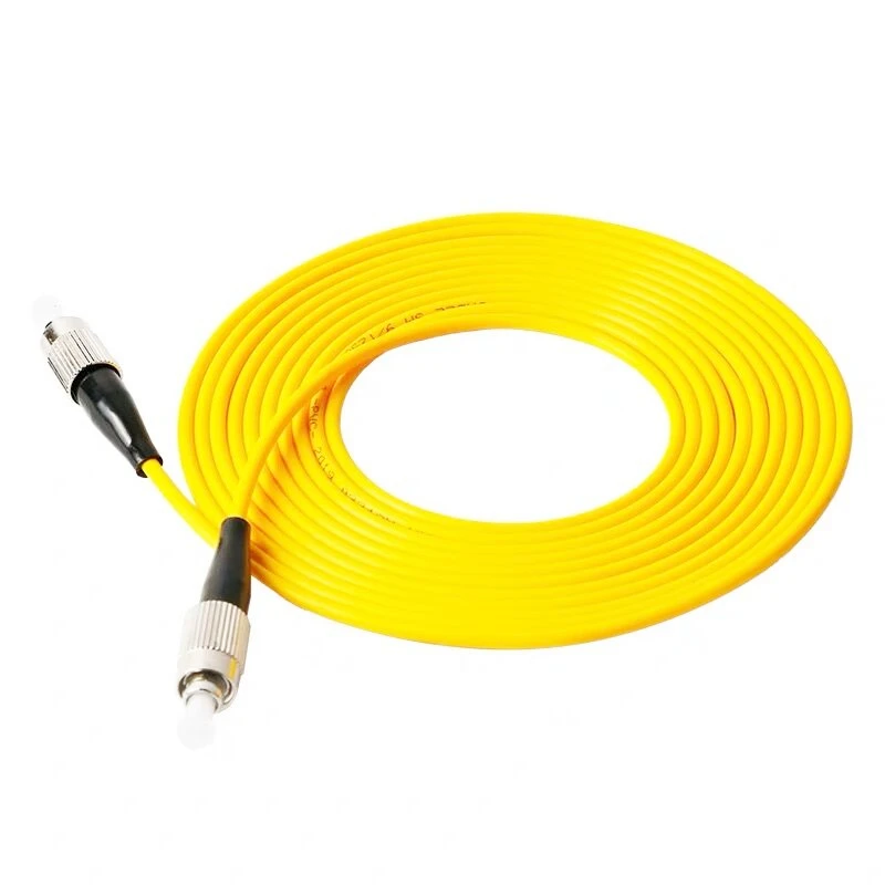 

10PCS/lot LSZH Fiber Optic Patch Cord FC-FC SM SX 3mm 9/125um 3M FC/UPC Fiber Optic Patch Cord