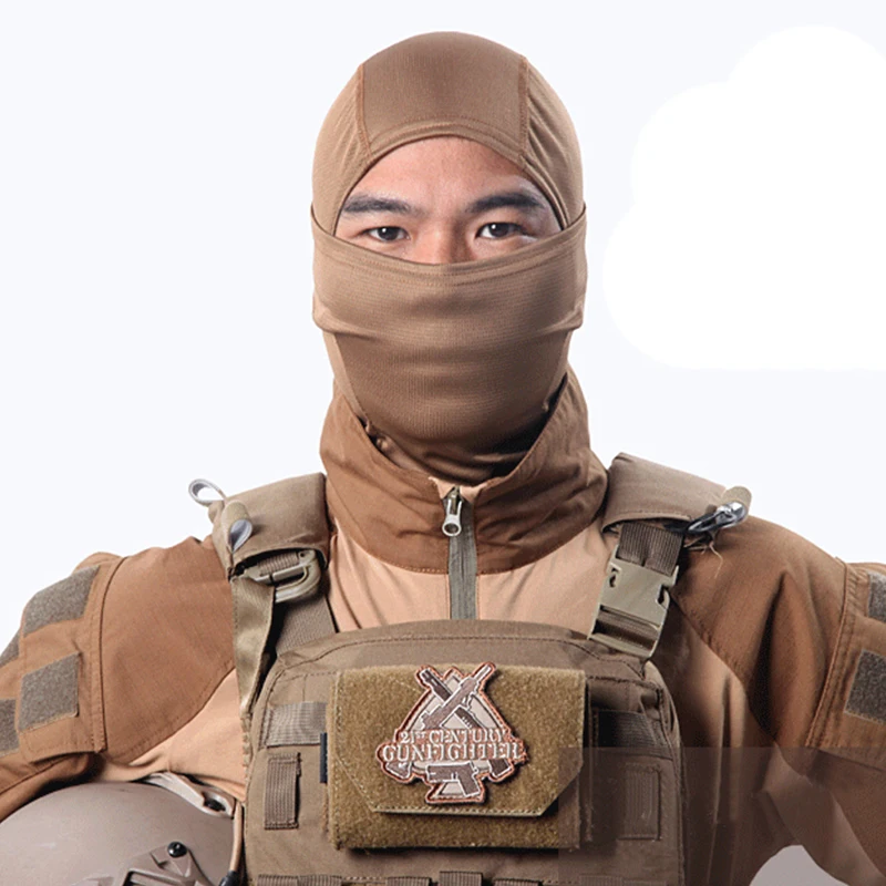 Outdoor Camouflage Tactical Balaclava Masks Military Paintball Full Face Airsoft Motorcycle Skiing Cycling Mask Hood | Спорт и