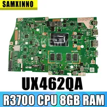 FOR ASUS ZenBook Q406D Q406DA Q406Q Q406QA UX462QA LAPTOP MOTHERBOARD Mainboard WITH  R3700 CPU  + 8GB RAM