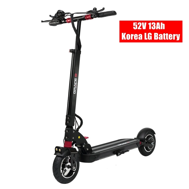 52V13Ah (LG) Macury GRACE9 электрический скутер GRACE 9 Ховерборда 2 колеса 8 дюймов 48V600W взрослых Zero 9 8,5 легкий мини складной ZERO9 T9 - Цвет: 52V13Ah (LG)