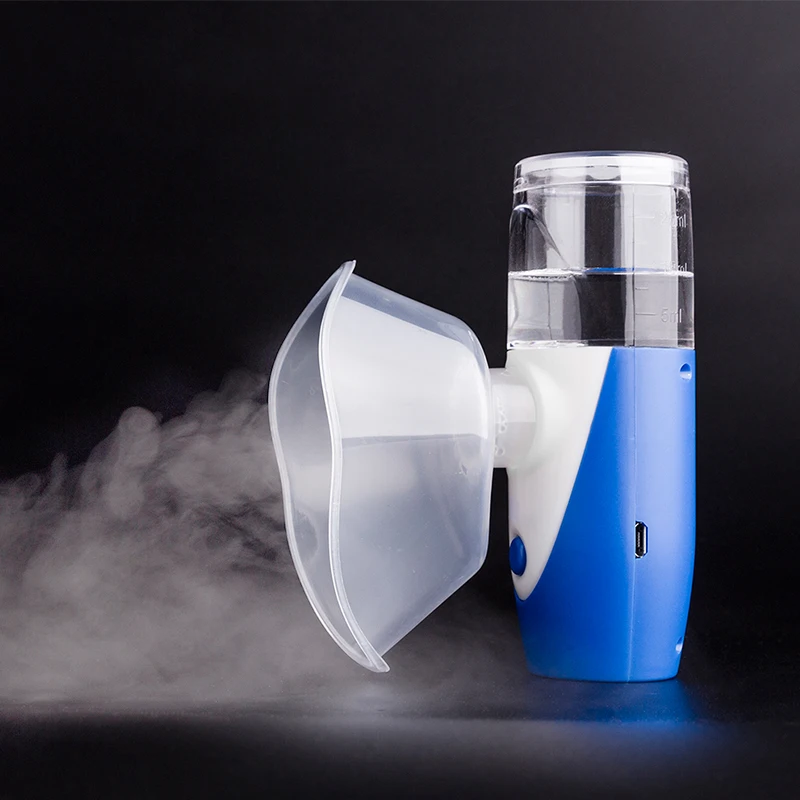 

Mini Portable Nebulizer Health Care Inhaler Nebulizator for Baby Kids Adults, Silent Handheld Rechargeable Atomizer Respirator