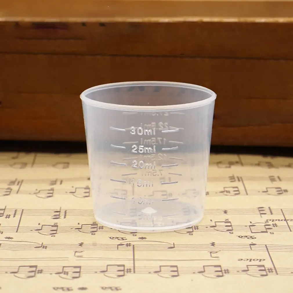 Многоразовый портативный размер мерный стакан кувшин градуированная