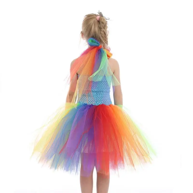 Костюм на Хэллоуин ведьма волшебник костюм в цветочек для маленьких девочек