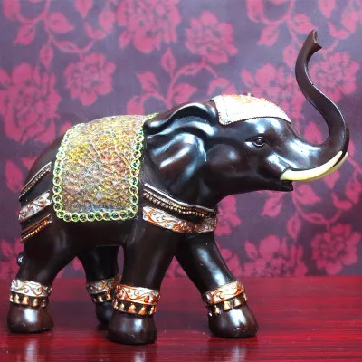 

Тайский слон, украшение для дома из Таиланда, креативный подарок в юго-восточном азиатском стиле, свадебный подарок