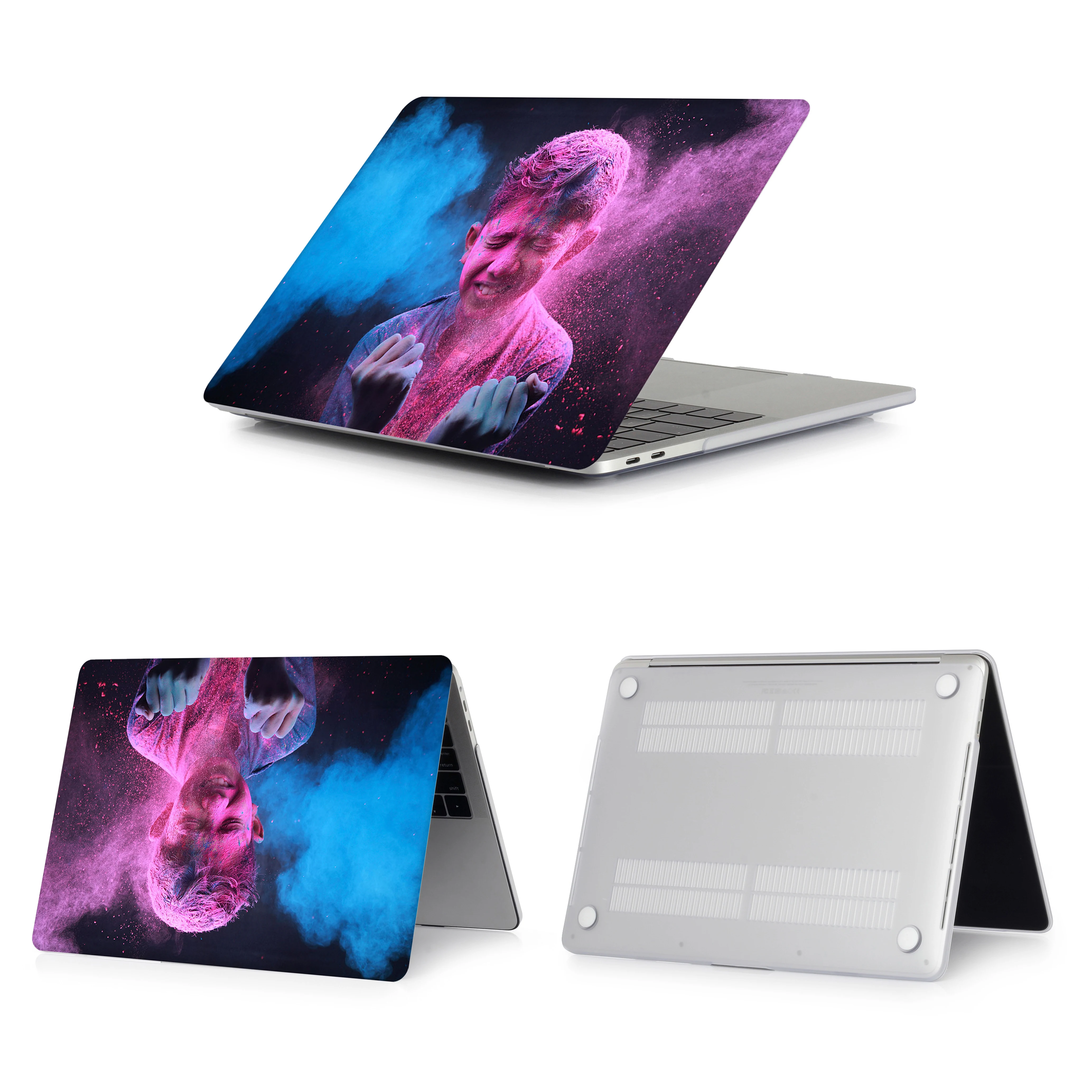 Чехол с цветной печатью HD для Apple MacBook Air 13 3 11 Pro 15 Retina 12 сумка ноутбука 2020 нового