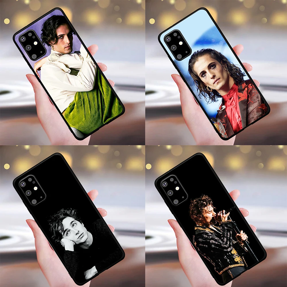 

New Maneskin Damiano David for Samsung Galaxy S7 Edge S8 S9 S10e S20 S21 Note 8 9 10 20 Ultra Plus Phone Case coque funda cover