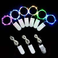10pcs 1m 2m 3m 5m copper wire led string lights holiday lighting fairy garland for christmas tree wedding party decoration natal