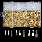 900 шт изолированные электрические провода обжимные клеммы 2,84,86,3 мм Spade соединители набор