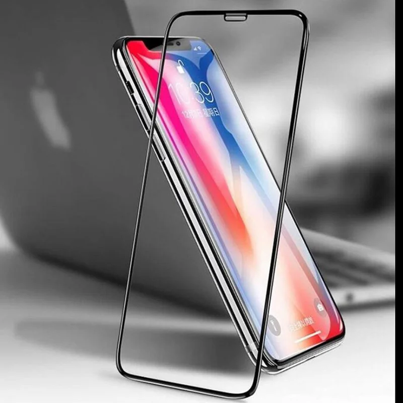 

9H New Full Cover Tempered Glass for IPhoneXR Screen Protector Protective Film for Apple IPhoneXR Case Mobile Phone Accessories