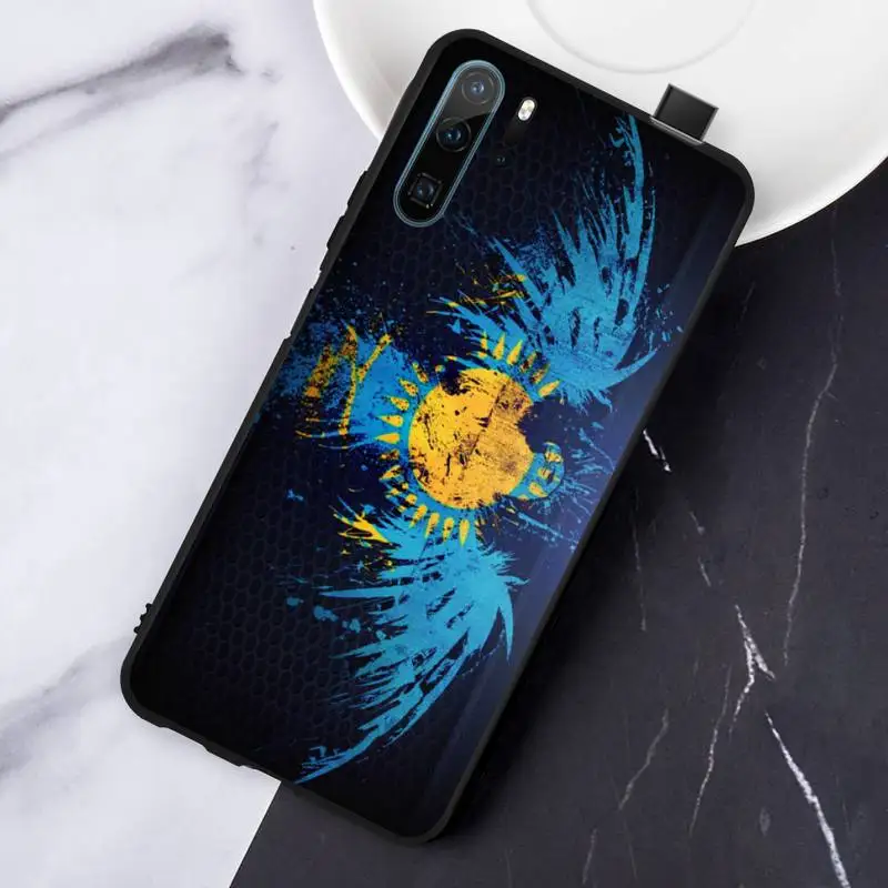 

Kazakhstan flag Symbol Phone Case For Huawei honor Mate P 10 20 30 40 Pro 10i 9 10 20 8 x Lite