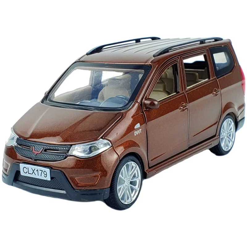 

Business MPV Alloy Car Model Simulation Ornaments Sound and Light Toy Gifts Boy Children 's
