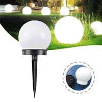 solar garden light led lawn light ball waterproof ip65 illumination light for park residential walkway villa home decor