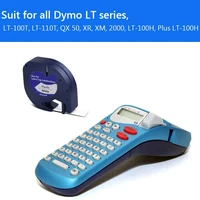 6pcs letratag refills label tapes label maker for dymo 91331white 4m x 12mm label printer for dymo label maker