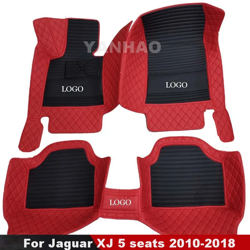 

Коврики для Jaguar XJ на 5 мест 2010 2011 2012 2013 2014 2015 2016 2017 2018 автомобильные коврики под заказ аксессуары для интерьера автомобиля