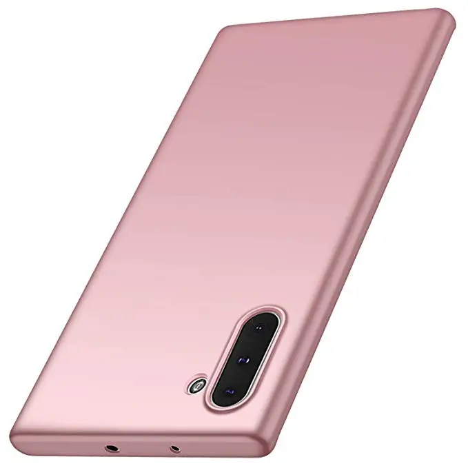Pink Ультратонкий Жесткий чехол для samsung Galaxy Note 10, 9, 8 Pro Plus, роскошный противоударный чехол для ПК samsung S9 Plus, S10 Lite - Цвет: Pink