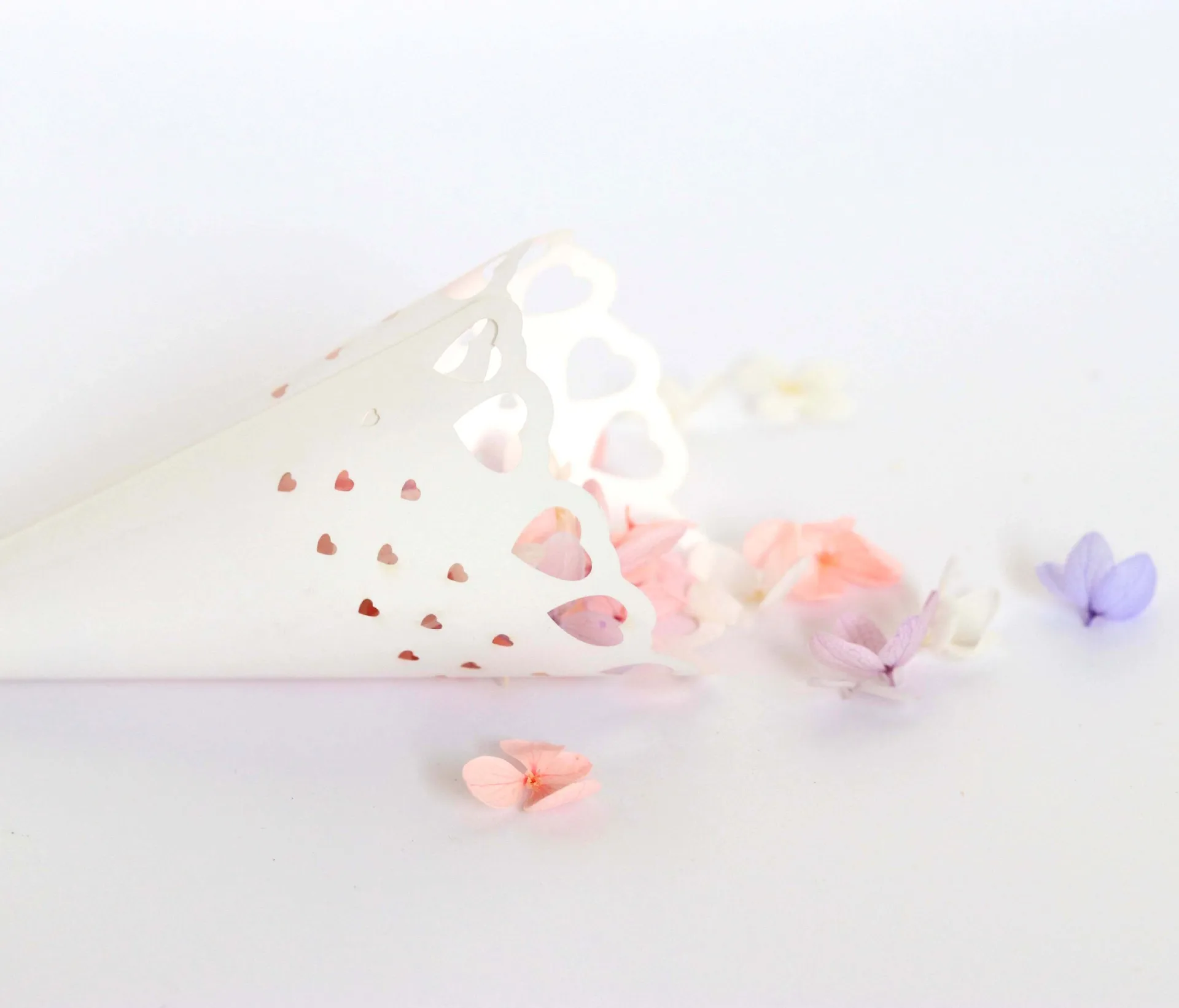 50 шт. Свадебный сбрызгиваемый цветок лазер полые белые любовь кружева Свадебная