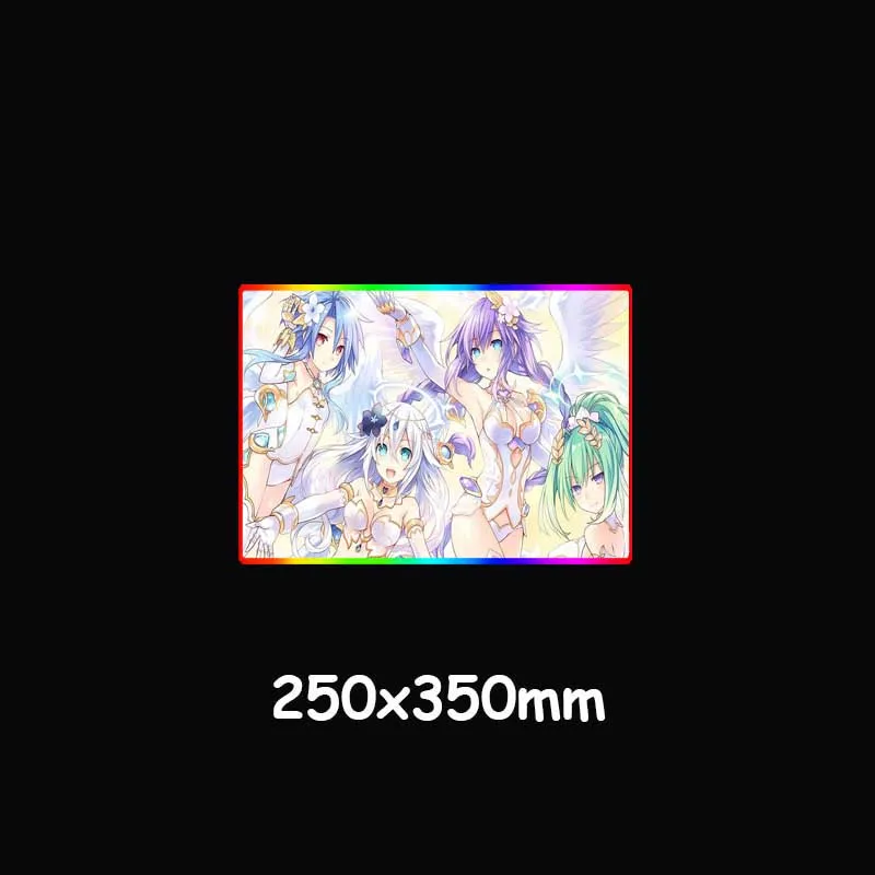 

XGZ Comic Star Guardian Angel HD Custom Large RGB Mouse Pad Black Lock Edge Computer Keyboard Desk Mat Speed Rubber Non-slip Xxl