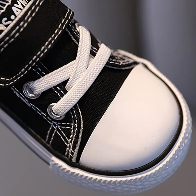 DIMI Осенняя обувь для младенцев Детская парусиновая детские кроссовки мальчиков