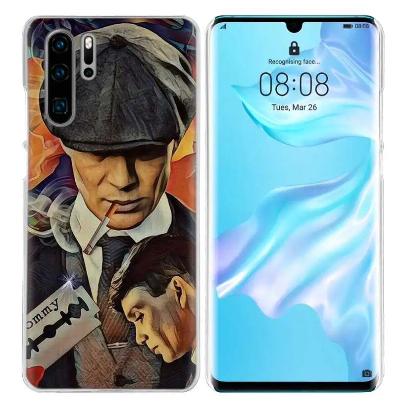 Жесткий Чехол для ПК huawei P30 P20 P10 mate 30 20 10 Nova 5 5i Pro Lite P Smart Z Plus Peaky bliners Tv Cute Tomme Shel - Цвет: 03