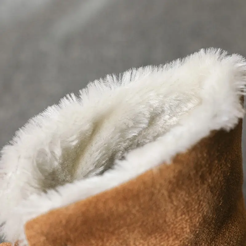 

2020 Women Winter Snow Boots Warm Flat Plus Size Platform Lace Up Ladies Women's Shoes New Ankle Boots Female Botas De Mujer