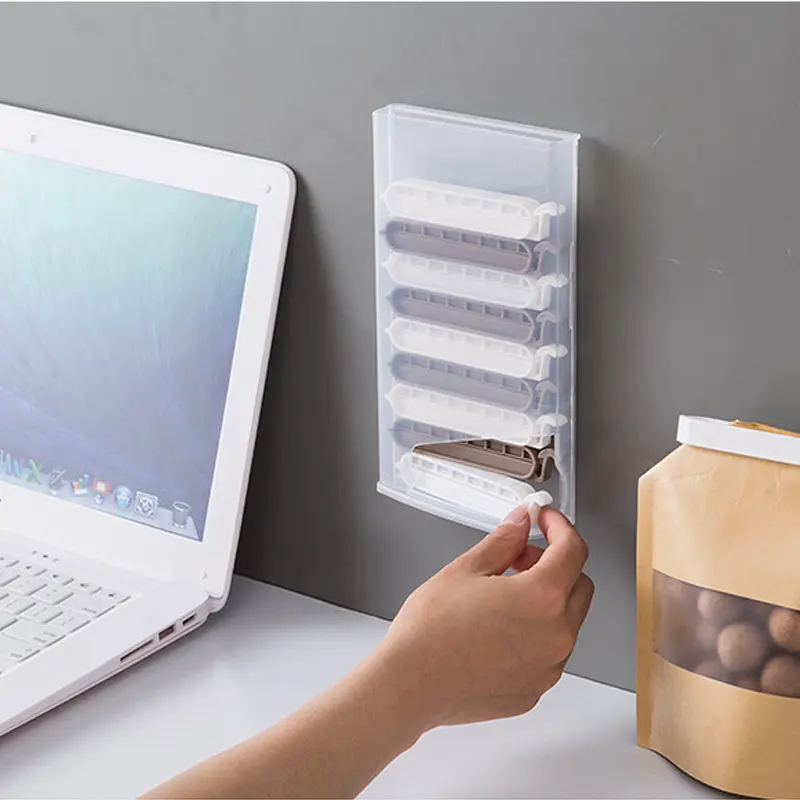 10 шт./компл. зажимы для пакетов пакет хранения закусок свежих продуктов герметик