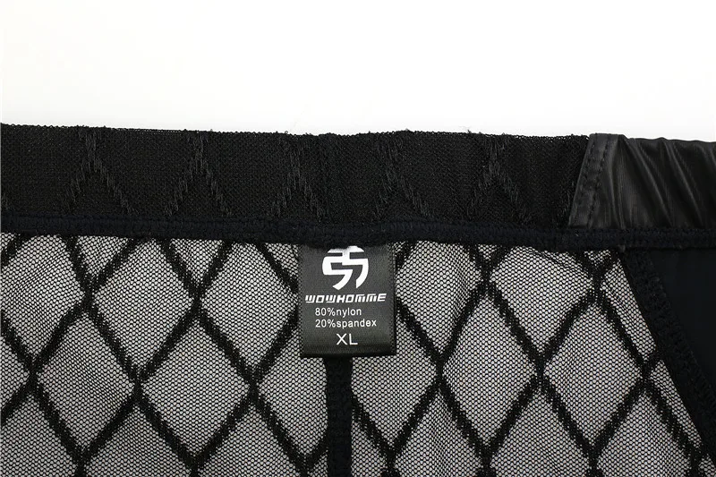 Sexy Breathable Boxers  Boxershorts Men Transparent Mesh Pants Men Sexy Wear Low Waist Boxers Mens UnderPants Male Boxers