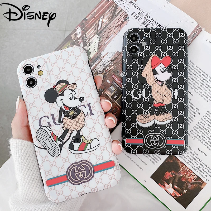 

Disney cartoon creative Mickey Mouse phone case for iPhone11/11pro/11promax/6s/6plus/7/8p/xs/xsmax/se/xr/6sp couple phone cover