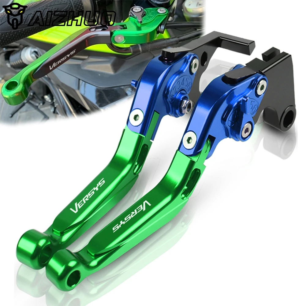 

Мотоциклетные CNC регулируемые рычаги тормоза сцепления для KAWASAKI VERSYS1000 VERSYS 1000 2015-2020 2019 2018 аксессуары для ручного тормоза