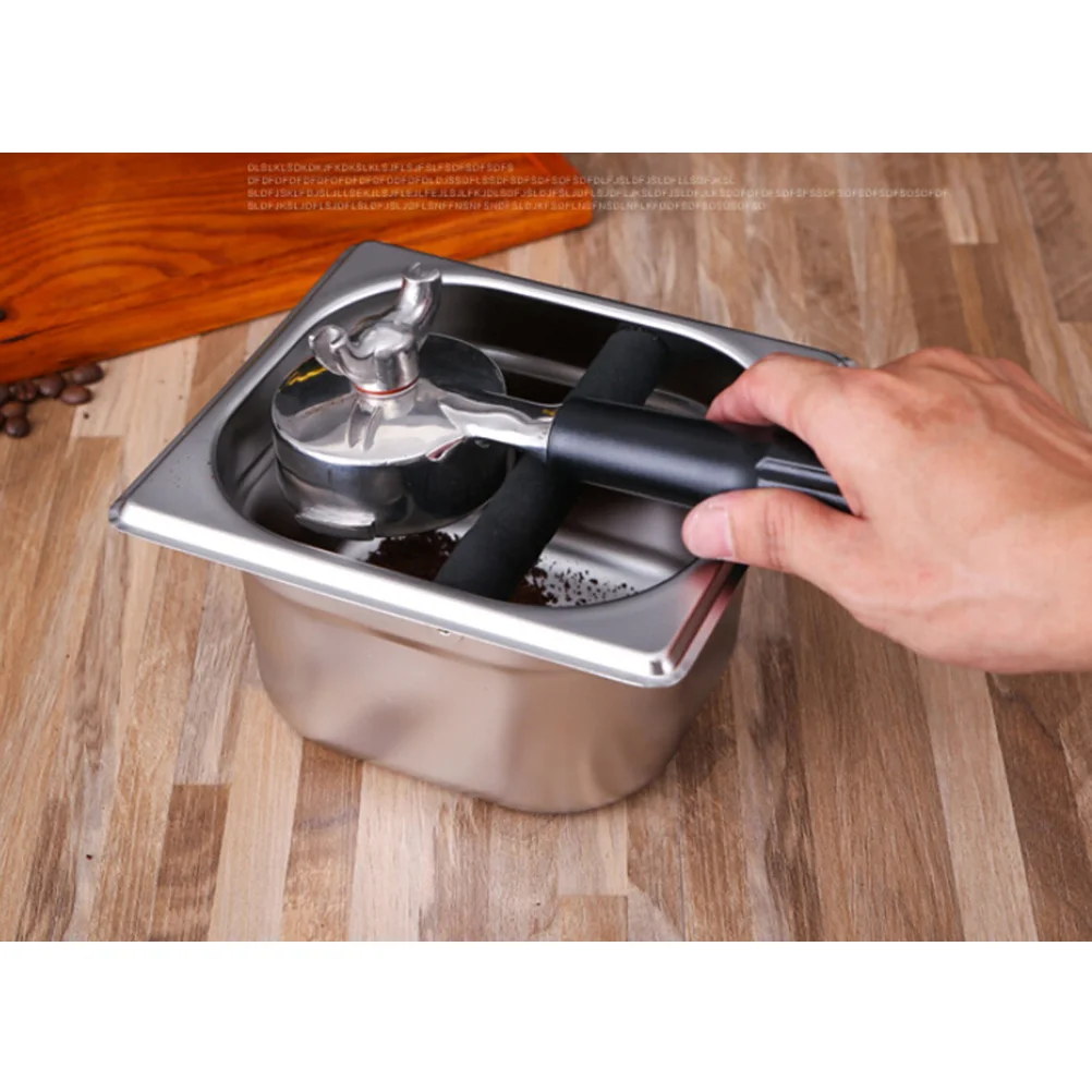 1 шт. кофейные ведра из нержавеющей стали кофейная коробка для эспрессо мини