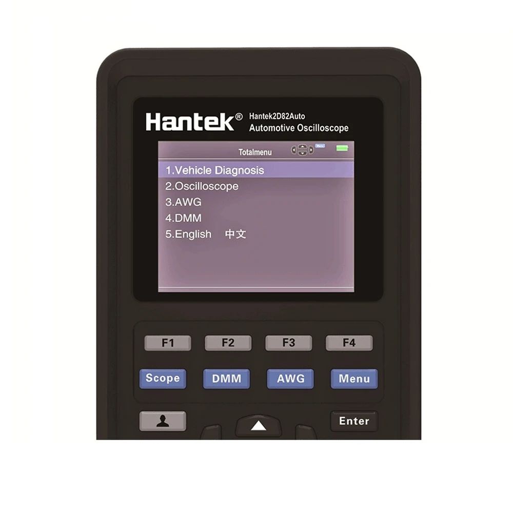 Цифровой осциллограф Hantek 2D82auto 4 в 1 2D82 2 канальный + мультиметр Автомобильная