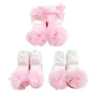 sanlutoz socks baby girls newborn ruffle lace infant socks 3 pack gift set toddler girl pink princess socks baby