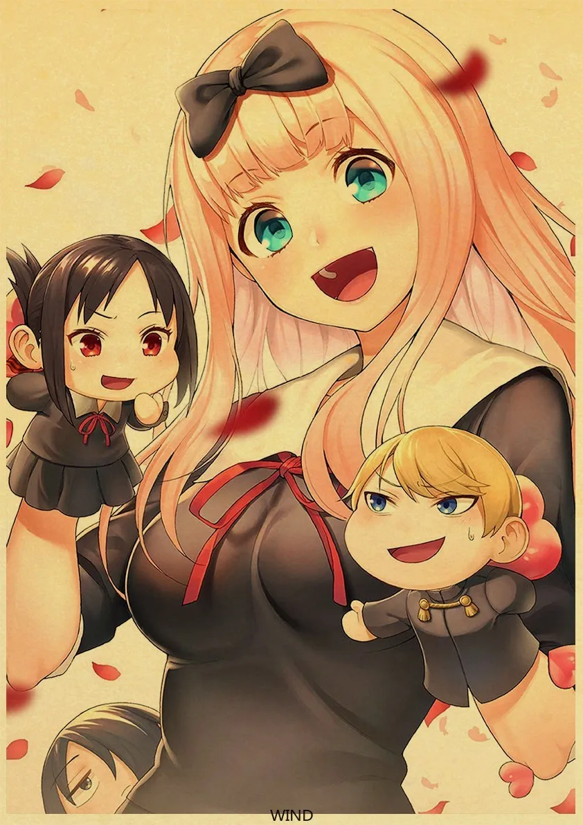

Japan Anime tin signs Kaguya-sama wa Kokurasetai Tensai-tachi no Renai Zunousen Love is War metal plate Poster Art Wall Decor