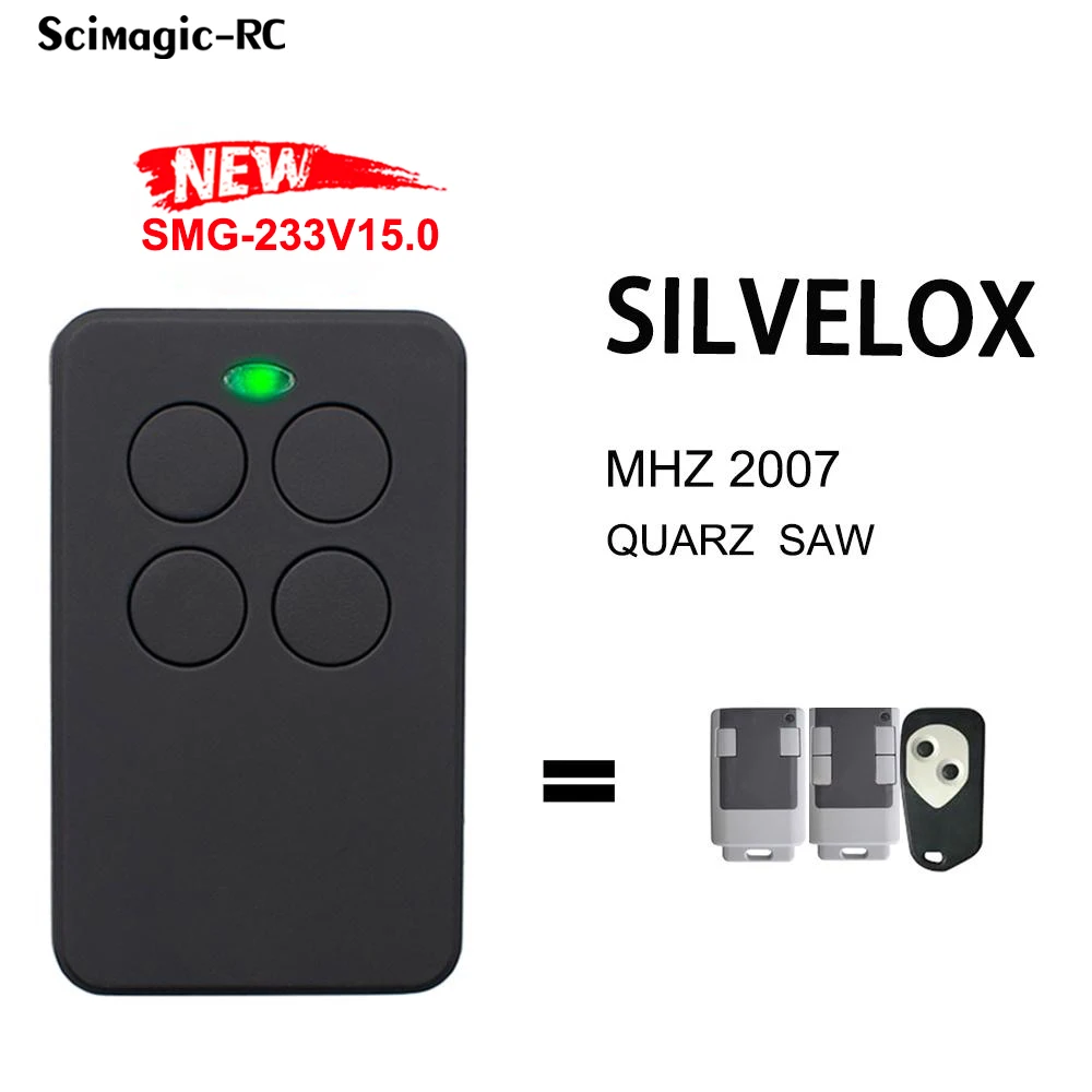 

Для SILVELOX QUARZ SAW MHZ 2007 пульт дистанционного управления Замена клонирования пульт дистанционного управления гаражные ворота открывалка брело...