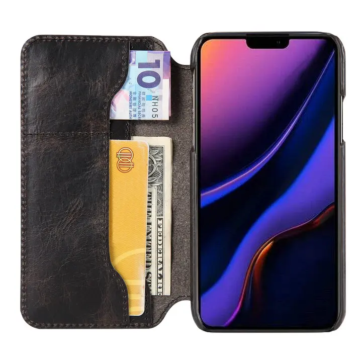 Кошелек из натуральной кожи для нового iPhone 11 Pro Max Coque iPhone 11Pro чехол откидная крышка для iPhone 11 чехол iPhone11 Pro Max Fundas