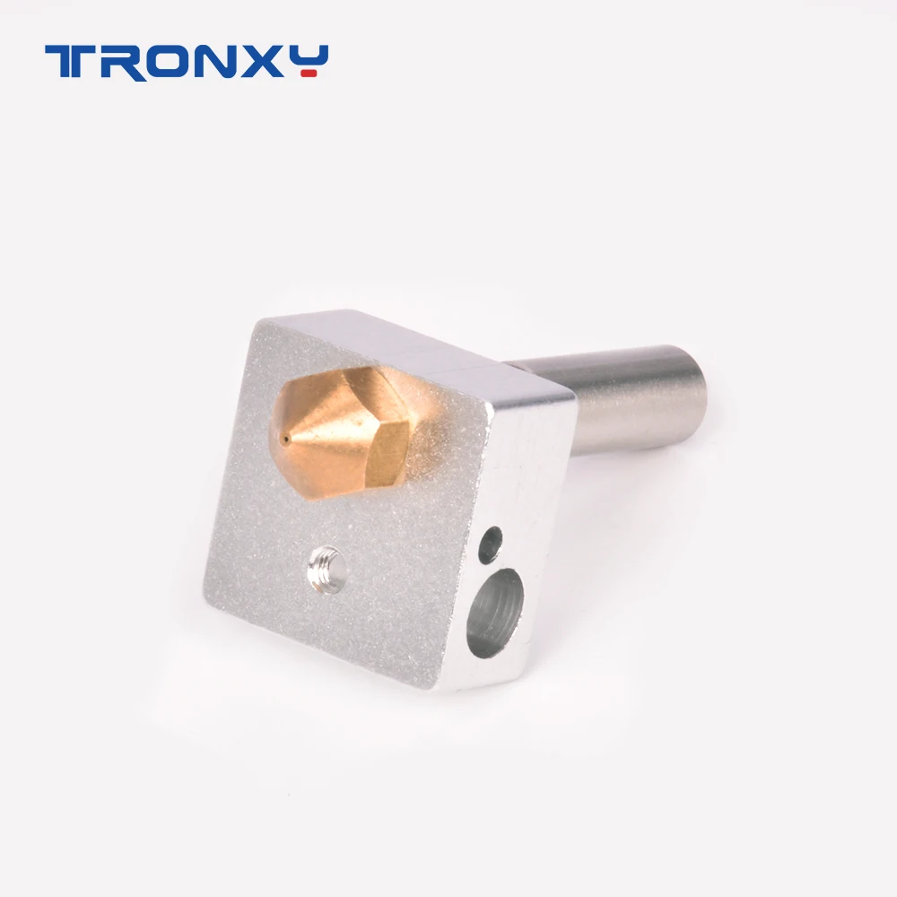 tronxy 3d printer parts heated block 202010mm m6 throat 731mm nozzle 0 4mm hotend for 1 75mm filament 3d printers accessories free global shipping