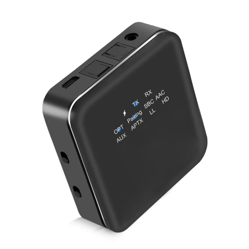 

CSR8675 AptX HD LL Low Latency Bluetooth 5.0 Audio Transmitter Receiver Wireless Adapter RCA SPDIF 3.5mm Aux Jack