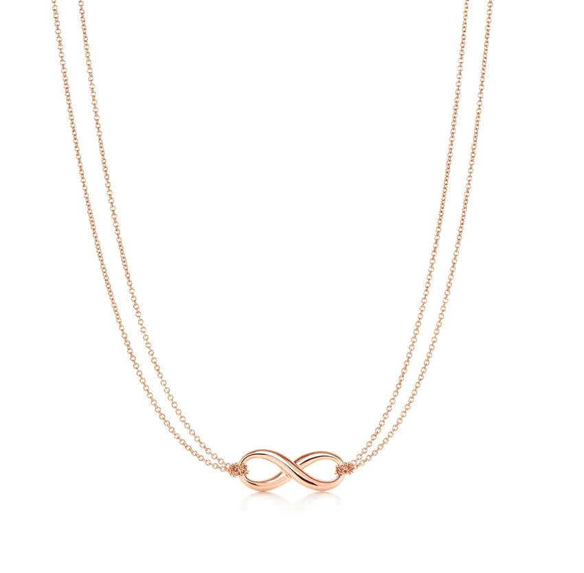 

S925 pure silver classic fashion necklace luxuries female men and women