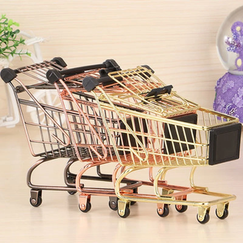 1 шт. милая детская коляска цвета розового золота с сердечками реквизит для