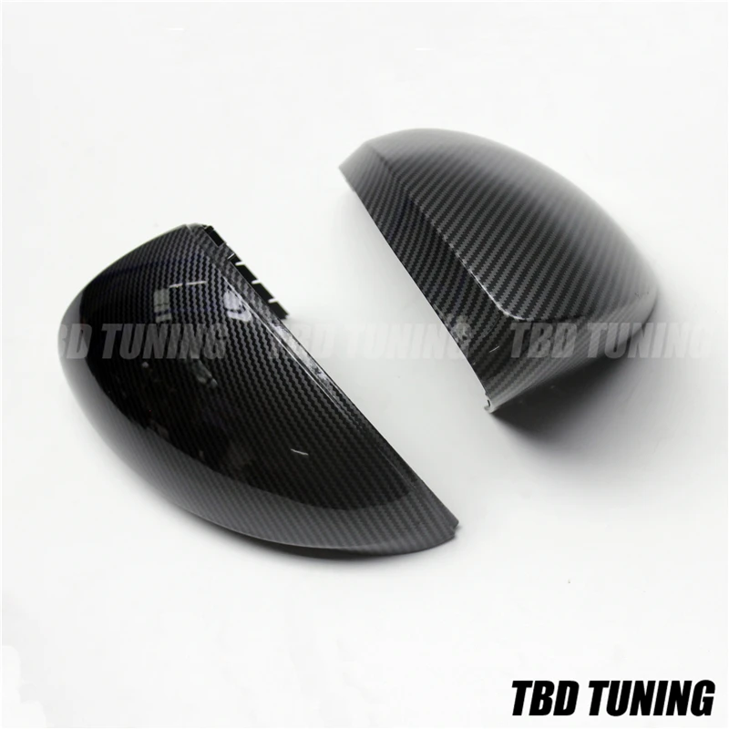 Зеркальный чехол Carbon Look для Volkswagen VW Tiguan Sharan крышка зеркала заднего вида 2009 2010 2011