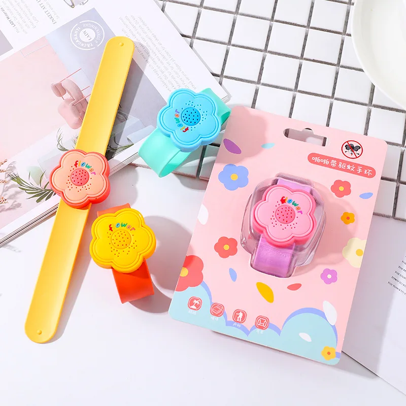 1 шт., силиконовый Репеллент для комаров с 4 рисунками